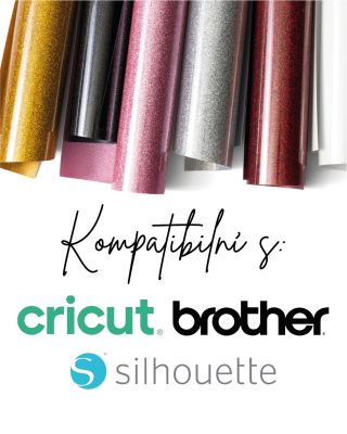 🎨 Fólie z naší nabídky jsou plně kompatibilní s nejpopulárnějšími řezacími plotry Cricut, Brother i Silhouette....