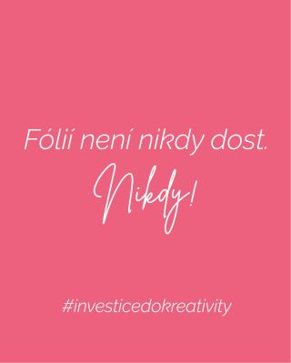 Každá nová role přináší další nápady, nové projekty a radost z tvoření. 💕✨ #vinylartcz #investicedokreativity...